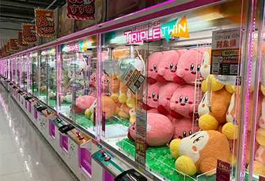 ラウンドワンクレーンゲームパーク調布駅前店  100円1